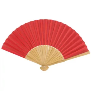 Spaanse waaier - Bamboe - 21cm - 1st. - Willekeurig geleverd