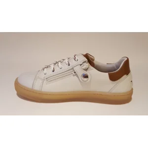 Zecchino d'Oro Sneaker F15-4660 Ecru/Cognac