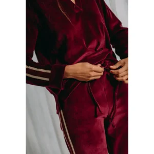 Alice et Maman Kate homewear in bordeaux