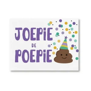 Kaart - Artige - Eyecandy - Joepie de Poepie - EC28-G