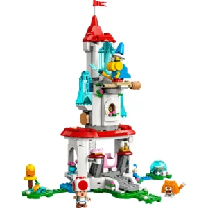 LEGO® 71407 Super Mario™ Uitbreidingsset: Kat-Peach-uitrusting en IJstoren