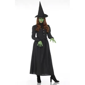 Kostuum -  Heks - Wicked witch - 3dlg - S