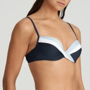 Marie Jo Swim Sitges voorgevormde bikini in blauw en wit