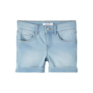 industrie Trouwens moeilijk Name it Meisjeskleding Jeans Short Salli Slim Fit Light Blue 140 -  Kindershorts - Shopa