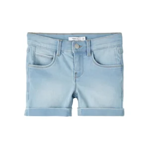 Name it Meisjeskleding Jeans Short Salli Slim Fit Light Blue