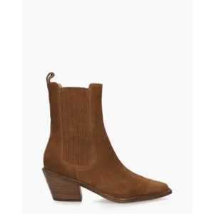 Lola Cruz Aurel Cognac Dames Enkelboots
