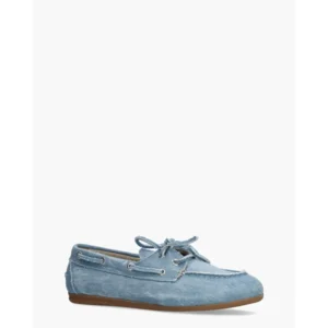 Posa Boat Loafer Denim Dames Veterschoenen