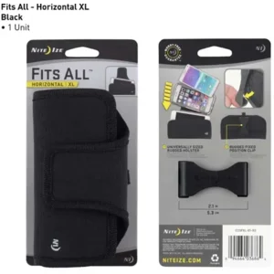 Nite Ize Fits All Holster Horizontaal telefoon Tasje XL- Zwart CCSFXL-01-R3