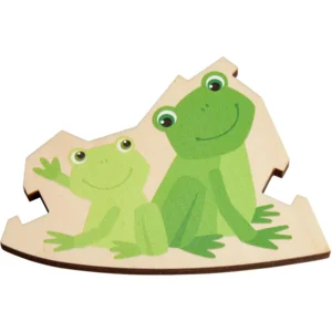 Puzzel - 2 in 1 - Vlinder - Hout - 20dlg. - 4+