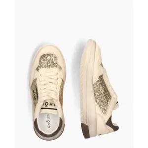 Ghoud Tweener Beige/Glitter Damessneakers