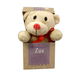 Knuffel - In doosje - Berelieve zus