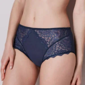 Simone Pérèle - Caresse - Tailleslip - 12A770 - Bleu Abysse