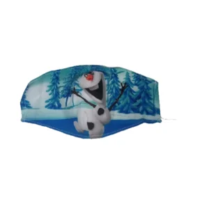 Kids mondmasker olaf - katoen