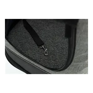 Trixie Hondentas Timon Zwart/Grijs 34X30X44 cm