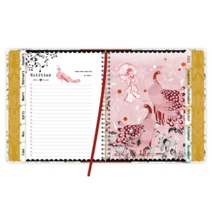 Week planner - Agenda - 2026 - Studio onszelf - Flower field - 16,3x20,3cm