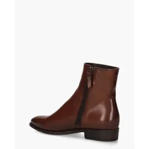 Pantanetti 16621 Bruin/Cognac Dames Enkelboots