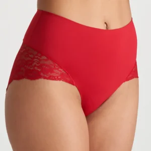 Marie Jo Color Studio lace corrigerende tailleslip in strawberry kiss