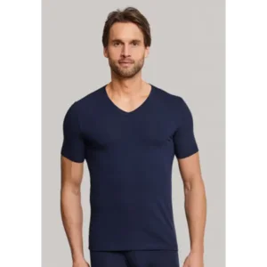 Schiesser Urban Originals Shirt 1/2 V-Hals - 159920 - Dark Blue