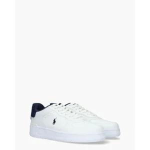 Polo Ralph Lauren Masters Court Wit/Donkerblauwe Herensneakers