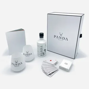 Panda Gin Luxury White Giftbox Inhoud