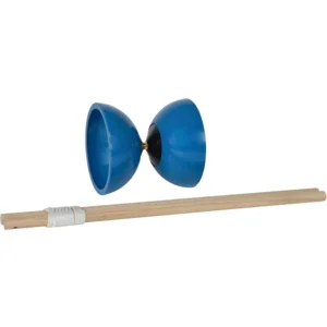 Diabolo - Rubber kegel - Houten stokken - Willekeurig geleverd - 1st.