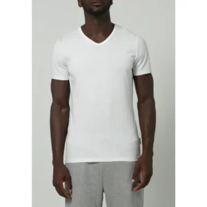 Sloggi Men EverNew Shirt 03 V-Neck - 10154629 - White