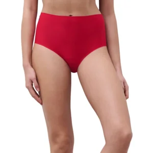Chantelle softstretch Taille slip: Poppy Red, Taille model, naadloos ( TU: XS/XL ) ( CHAN.13 )