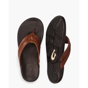 Olukai Mea Ola Cognac Herenslippers