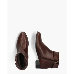 Everybody 49146 Donkerbruin Dames Enkelboots