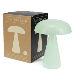 Rex London Tafellamp Touch Dimbare Paddenstoel Munt Groen LED