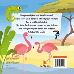 Boek - Mijn kiekeboek - Wilde dieren
