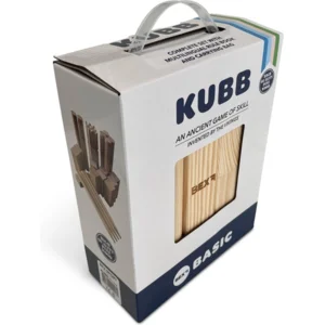 Spel - Kubb - Basic - Formaat koning 25x4,5x4,5cm