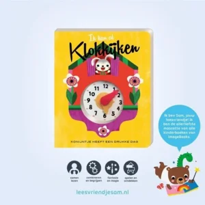 Boek - Ik kan al klokkijken - Met draaibare wijzers