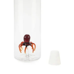 Balvi Waterfles Octopus 1.2L Glas Karaf