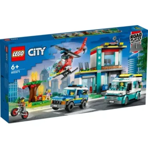 LEGO City - Hoofdkwartier van hulpdienstvoertuigen - 60371