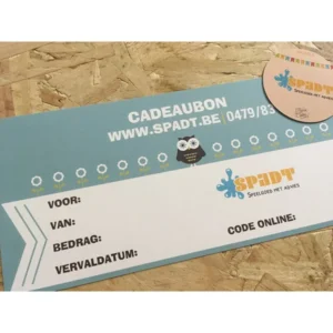 SPADT Cadeaubon