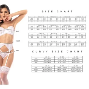 Mapalé Malla Bodystocking Met Bandjes One Size Zwart