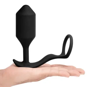B-Vibe Vibrerende Snug Buttplug & Tug XL