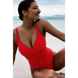 Prima Donna Swim Aswan badpak in rood