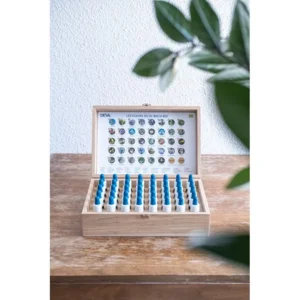 Houten koffer Dr Bachbloesems 30 ml - complete set