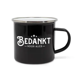 Mok - Lekker stoer - Bedankt - Metaal