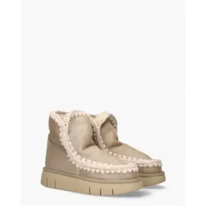 Mou Eskimo 18 Bounce Beige Dames Enkelboots