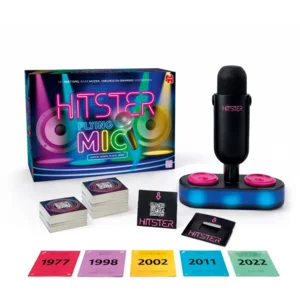 Spel - Hitster - Flying mic - Voor 2 tot 10 spelers - 16+