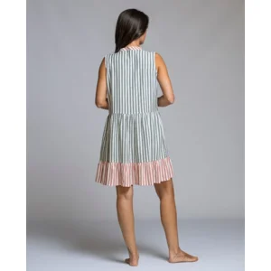 Egatex zomerkleed: Kaki / koraal ( EGA.517 )
