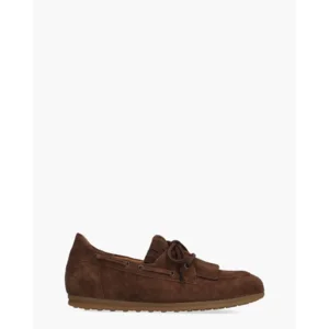 Gabor 6033.02.004 Bruin Dames Veterschoenen