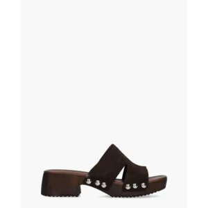 Cypres Ziare Bruin Damesslippers