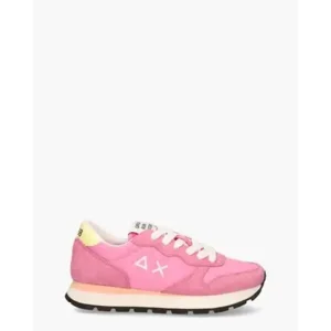 Sun'68 Ally Solid Nylon Roze Damessneakers