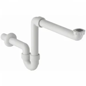 Geberit Plaatsbesparende Sifon Wastafel 40x5/4"