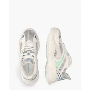Nubikk Comet Runner Wit/Multi Damessneakers
