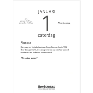 Scheurkalender - 2022 - Wiskunde - 13x18cm